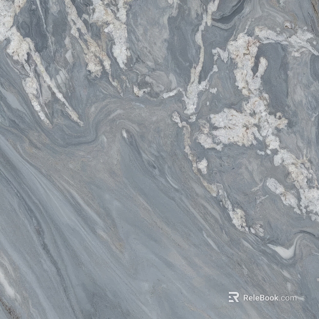 Cold gray landscape marble wall ground texture