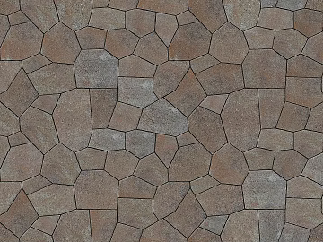 Brown Grey Stone Paving Courtyard Square texture (ID:ffaeh868289)