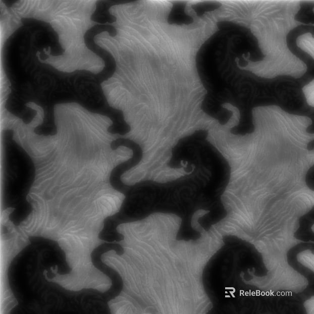 Black and gray white animal pattern cloth wall soft outfit texture