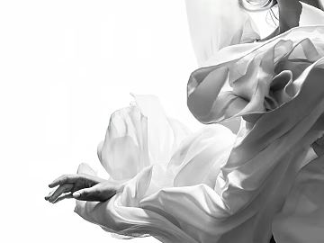 black and white painting texture (ID:ffagg79264)