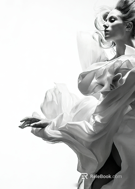 black and white painting texture