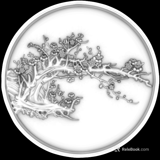 Black and White Bump texture