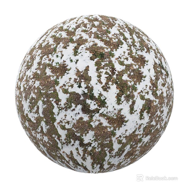 Snow PBR texture