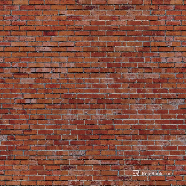 Brick wall faucet red brick seamless texture