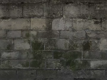 Brick wall 3d model