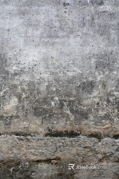 Gray cement wall, industrial-style backdrop texture