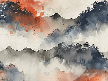 landscape painting texture (ID:ffach497336)