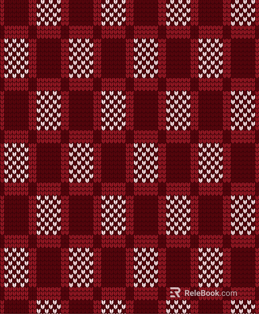 knitted wool print texture