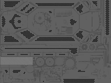 Dark gray industrial-style metal perforated panel texture (ID:ffaeh653326)