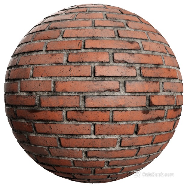 Brick wall PBR texture