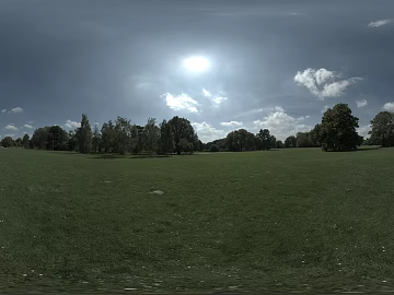 HDR daytime environment lawn clear 3d model