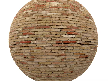 Brick wall PBR texture (ID:ffach971964)