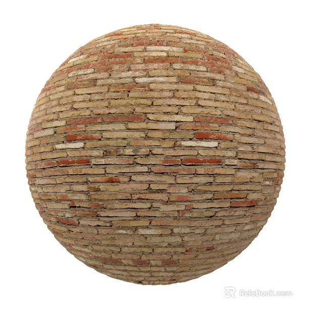Brick wall PBR texture