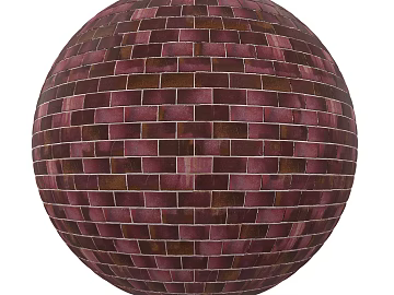 Brick wall PBR texture (ID:ffach881964)