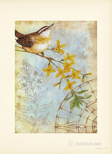 Animal painting texture