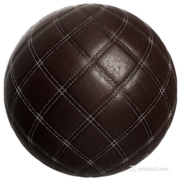 Soft leather PBR texture