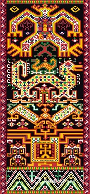 Moorish element texture