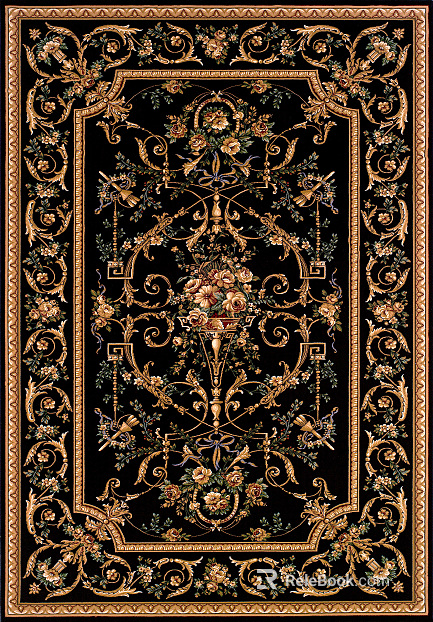 Pattern square carpet texture