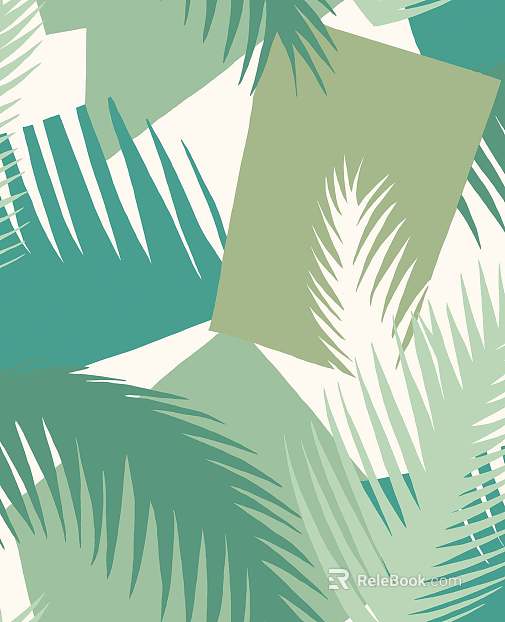 Plant painting texture