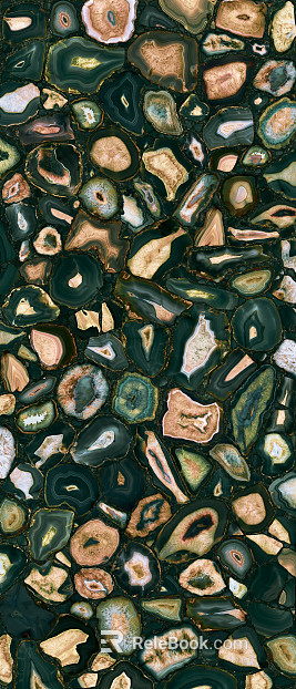 agate rock plate green texture