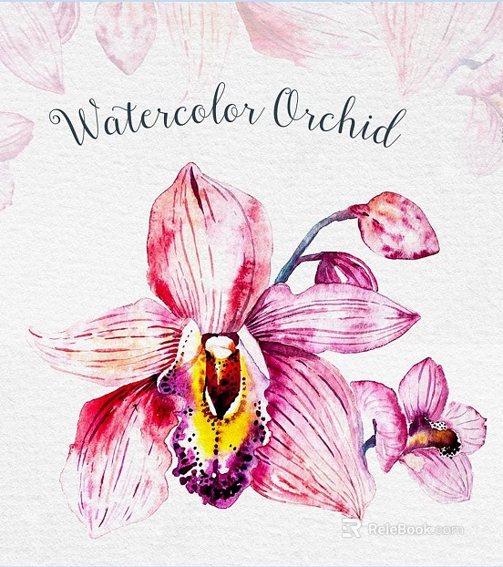 Flower Painting Hanging Painting Decorative Painting Plant Painting texture