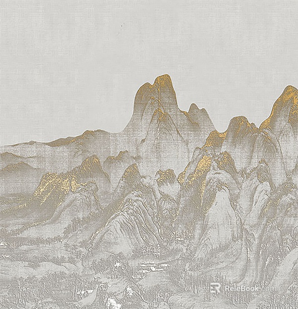 landscape painting texture