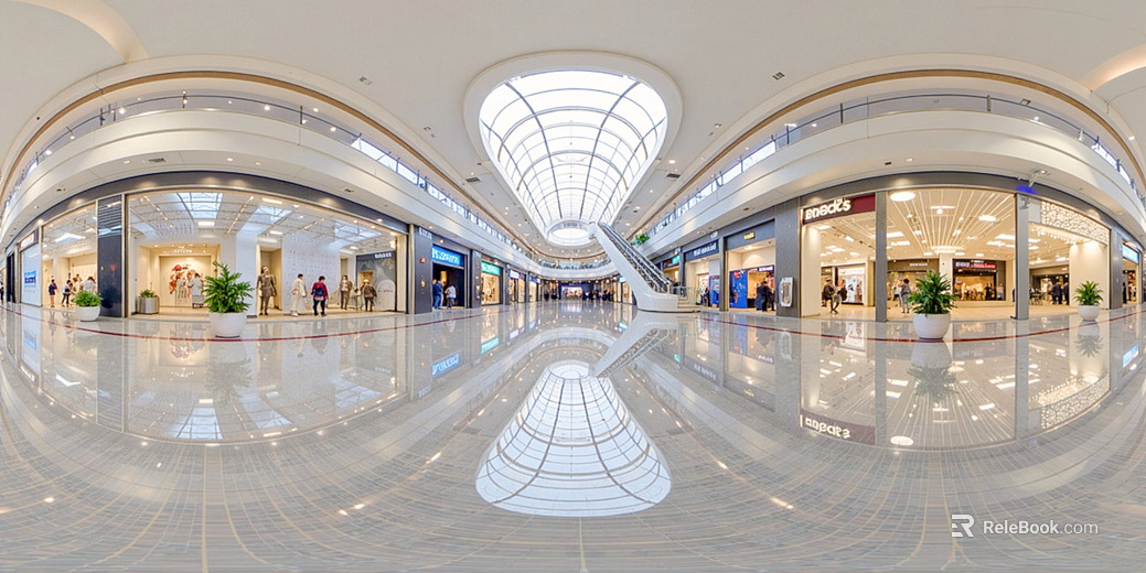 Modern Indoor Mall HDR texture