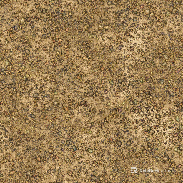 Gravel sandy ground texture