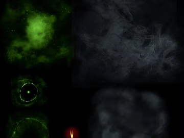 Green Grey Smoke Effect Map texture (ID:ffaeh460339)