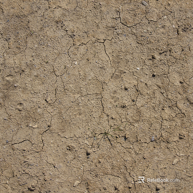 Mud ground texture