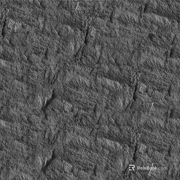 dark gray rubble culture stone wall surface texture