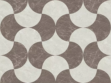 Curry color water knife mosaic marble tile texture (ID:ffaeh695454)