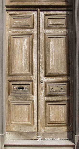 Wooden door texture