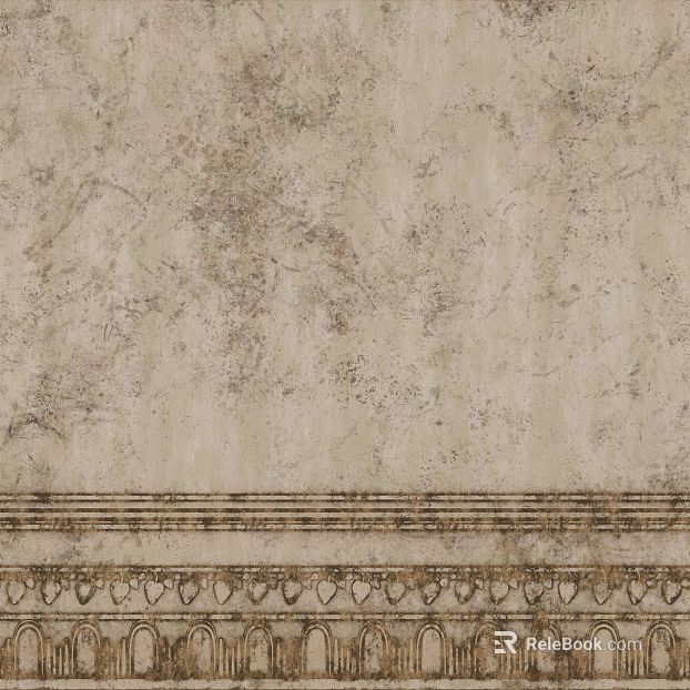 Vintage beige cement pattern wall decoration texture