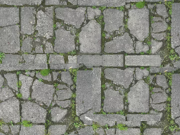 Outdoor Brick Parking Stone Lawn Tile Irregular Bluestone texture (ID:ffach993865)