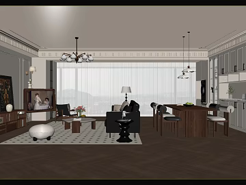 Dark brown walnut guest restaurant floor texture (ID:ffaeh916674)