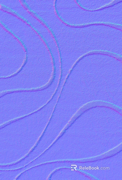 Light purple curve texture paint wall decoration texture