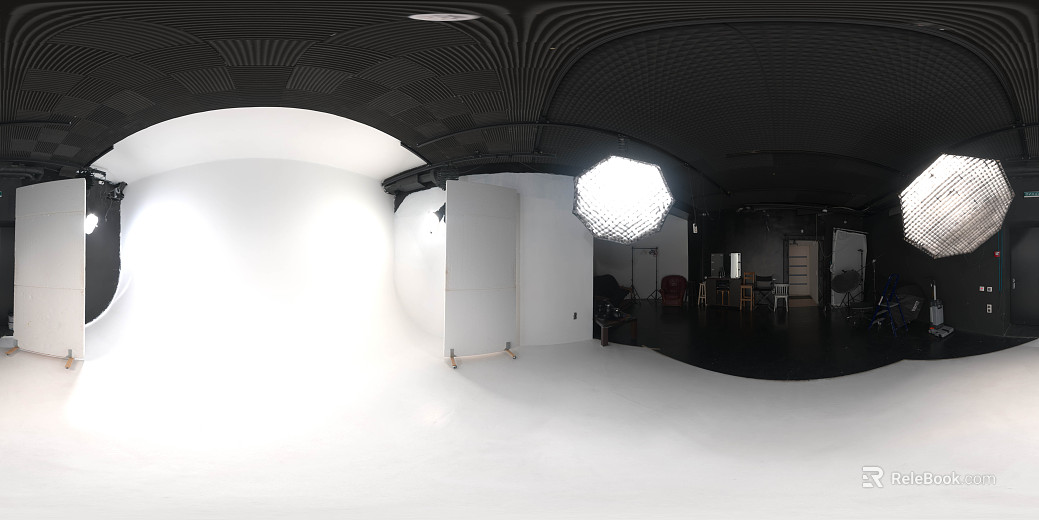 Studio fill light HDR texture