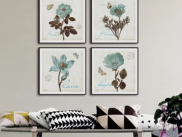 Plant painting texture (ID:ffaag36084)