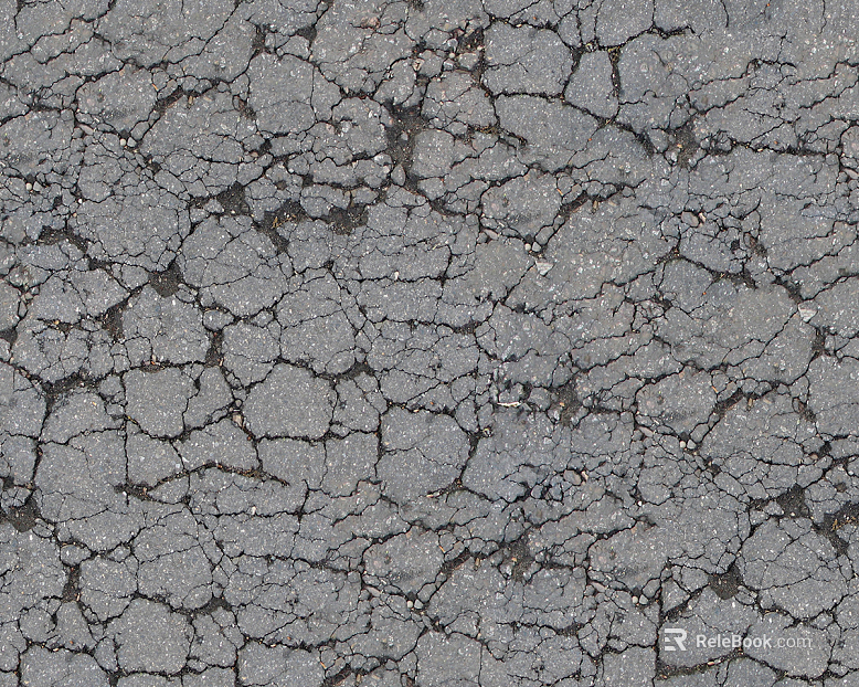 Gray cracked cement asphalt asphalt road ground highway road texture