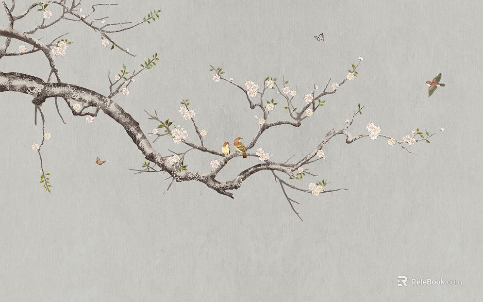 animal and plant pattern texture
