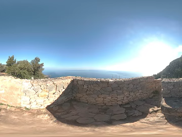 outdoor retaining stone wall seaside day hdr texture (ID:ffabg14381)