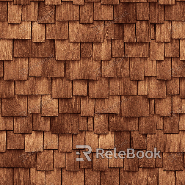 Wooden tile texture