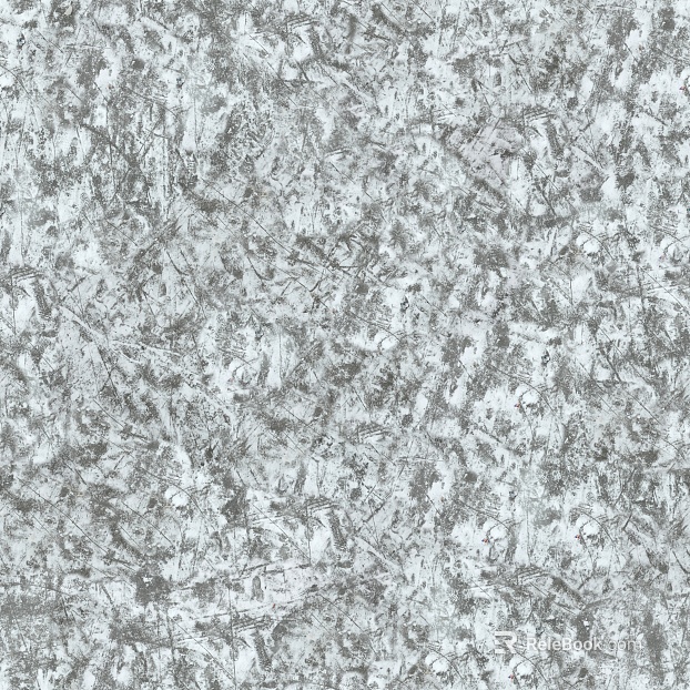 Frozen ground texture