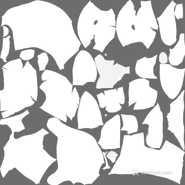 Black and white bump shard texture texture