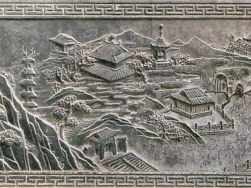 Yellow Crane Tower Relief Relief texture (ID:ffaff0621)