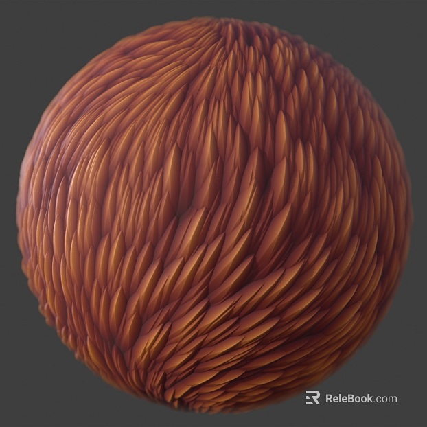 Animal Fur PBR texture
