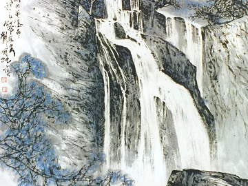landscape painting texture (ID:ffach497614)