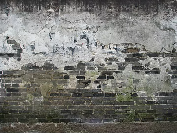 Grey black old brick wall exterior wall finish texture (ID:ffaeh727436)