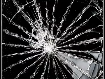 Broken glass 3d model